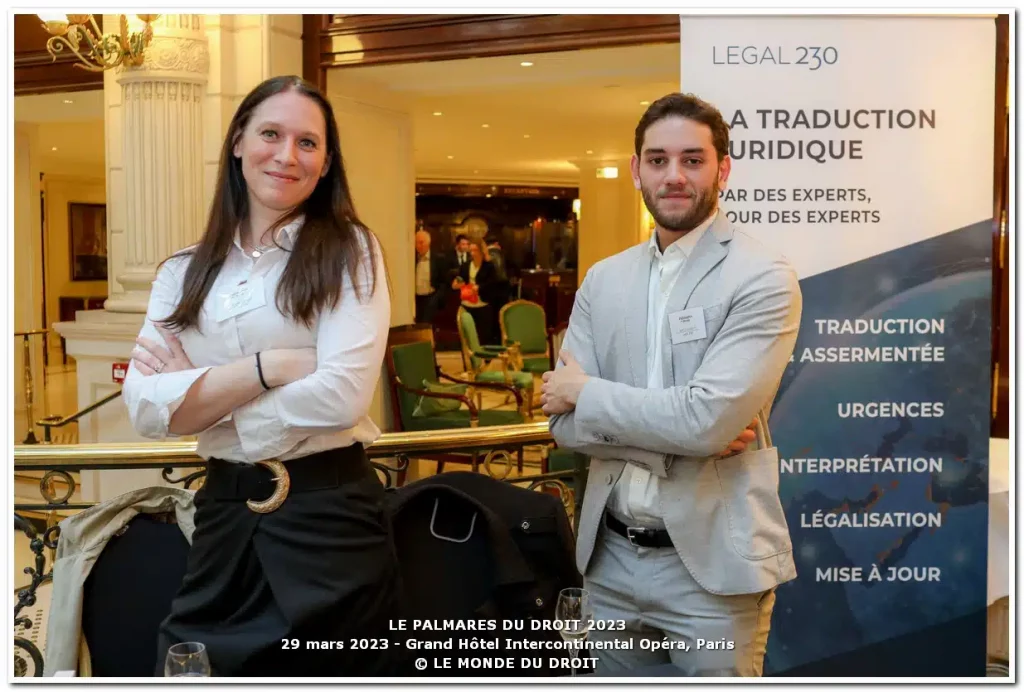 L'équipe Legal 230 était présente à la 11e édition du Palmarès du Droit 9 palmares du droit 2023 5.jpg