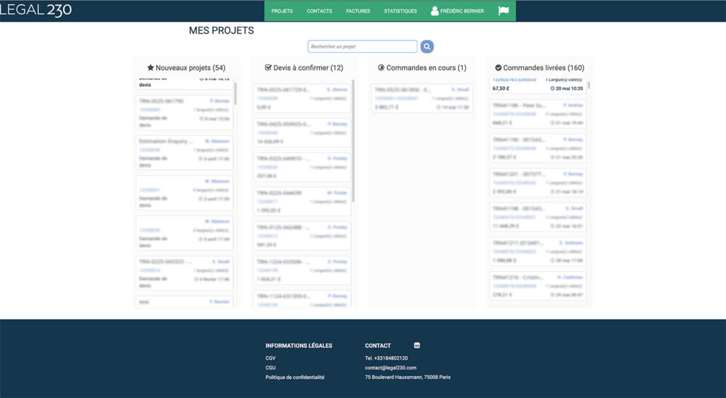 Portail sécurisé 4 portail client